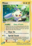 Minun 007  - Reverse Holofoil Dragon - Holo Rare