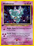 Misdreavus 011/64  - 1st Edition Holofoil Neo Revelation - Holo Rare