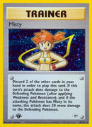 Misty (18) 018/132  - 1st Edition Holofoil Gym Heroes - Holo Rare