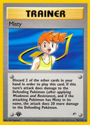 Misty (102) 102/132  - 1st Edition Gym Heroes - Rare
