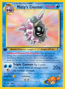 Misty's Cloyster 029/132  - 1st Edition Gym Heroes - Rare