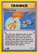 Misty's Duel 123/132  - 1st Edition Gym Heroes - Common