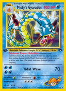 Misty's Gyarados 013/132  - 1st Edition Holofoil Gym Challenge - Holo Rare
