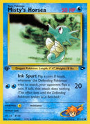 Misty's Horsea 087/132  - 1st Edition Gym Challenge - Common