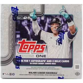 2025 Topps Series 1 Baseball Jumbo Box