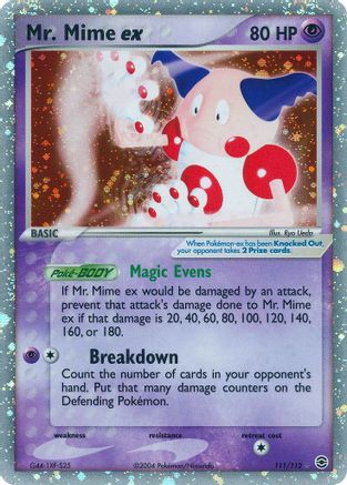 Mr. Mime ex 111/112  FireRed & LeafGreen - Ultra Rare
