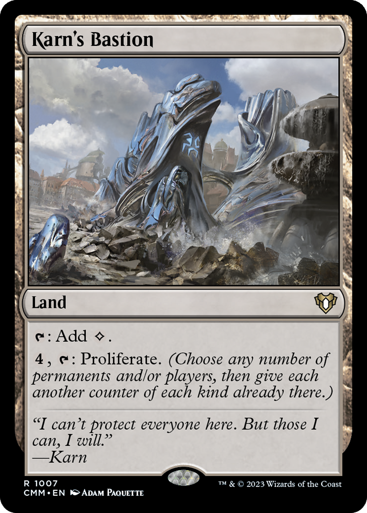Karn's Bastion (CMM-1007)  - Commander Masters
