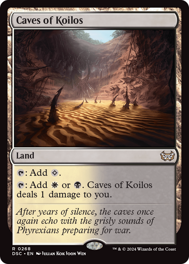 Caves of Koilos (DSC-268)  - Duskmourn: House of Horror Commander