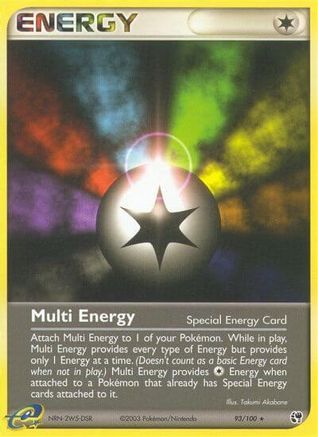 Multi Energy 093/100  Sandstorm - Rare