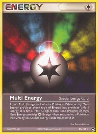 Multi Energy 089  - Reverse Holofoil Power Keepers - Rare