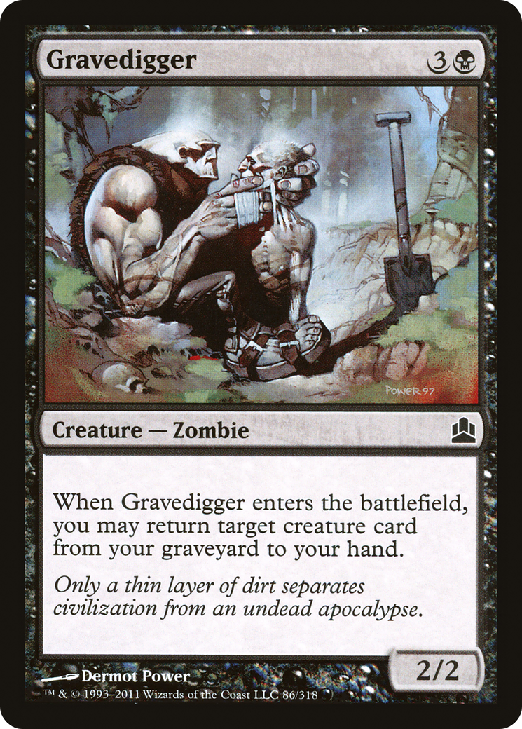 Gravedigger (CMD-086)  - Commander 2011