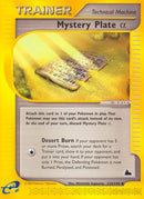 Mystery Plate Alpha 133  Skyridge - Uncommon