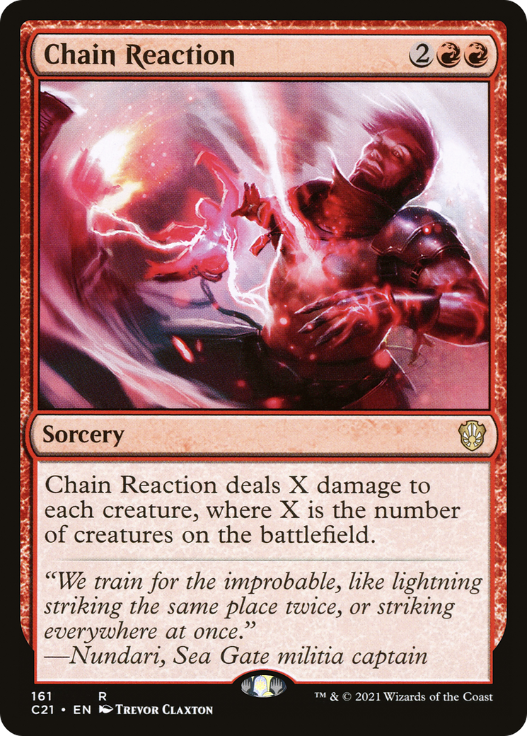 Chain Reaction (C21-161)  - Commander 2021
