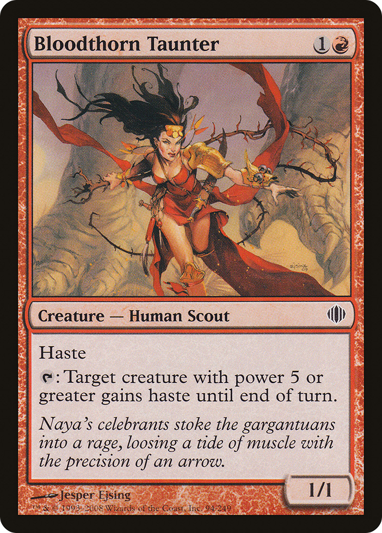 Bloodthorn Taunter (ALA-094)  Foil - Shards of Alara
