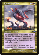 Lavabelly Sliver (Retro Frame) (MH1-029)  Foil - Modern Horizons 1 Timeshifts