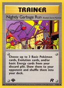 Nightly Garbage Run (Rocket's Secret Machine) 077/82  - 1st Edition Team Rocket - Uncommon