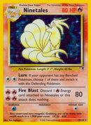 Ninetales 017  - Reverse Holofoil Legendary Collection - Holo Rare
