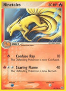 Ninetales 038  - Reverse Holofoil Emerald - Uncommon