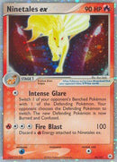 Ninetales ex 096  - Holofoil Hidden Legends - Ultra Rare