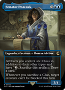 Senator Peacock (Borderless) (CLU-002)  - Ravnica: Clue Edition