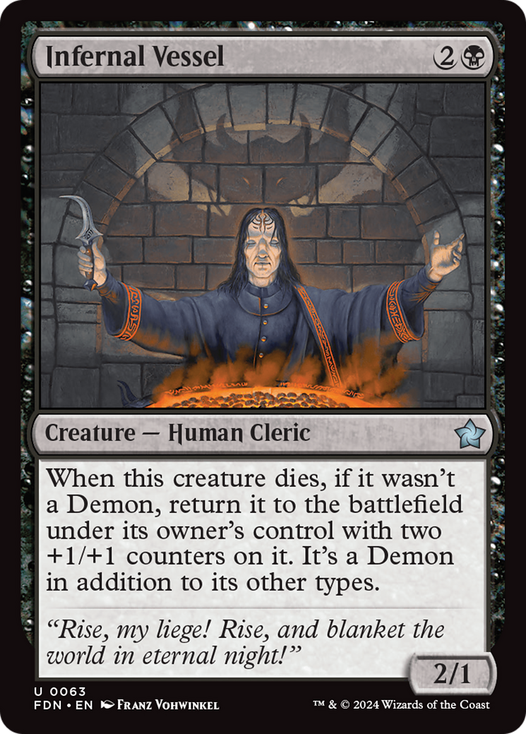 Infernal Vessel (FDN-063)  - Foundations