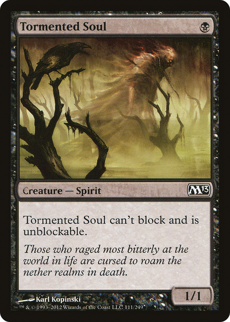 Tormented Soul (M13-111)  Foil - Magic 2013