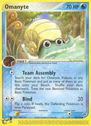 Omanyte 070/100  - Reverse Holofoil Sandstorm - Common