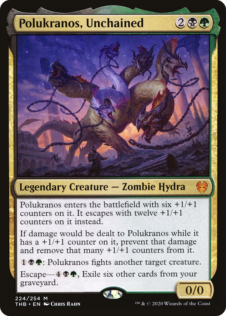Polukranos, Unchained (THB-224)  - Theros Beyond Death