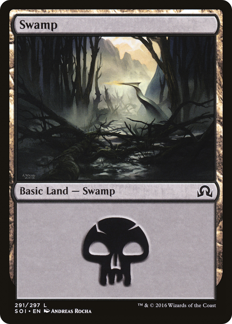 Swamp (291) (SOI-291) - Shadows over Innistrad Foil