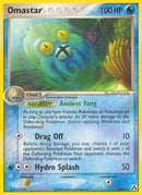 Omastar 023  - Reverse Holofoil Legend Maker - Rare
