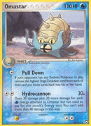 Omastar 020  - Reverse Holofoil Power Keepers - Rare