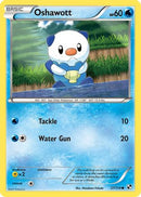 Oshawott (27) 027/114  - Reverse Holofoil Black and White - Common