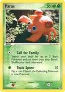 Paras 072/112  FireRed & LeafGreen - Common