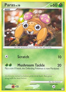 Paras 092  - Reverse Holofoil Mysterious Treasures - Common