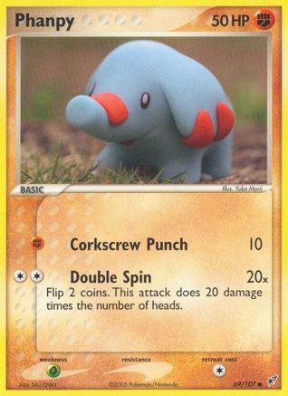 Phanpy 069/107  Deoxys - Common