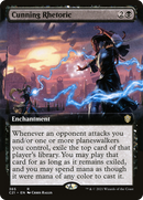 Cunning Rhetoric (Extended Art) (C21-365)  - Commander 2021: (Extended Art)