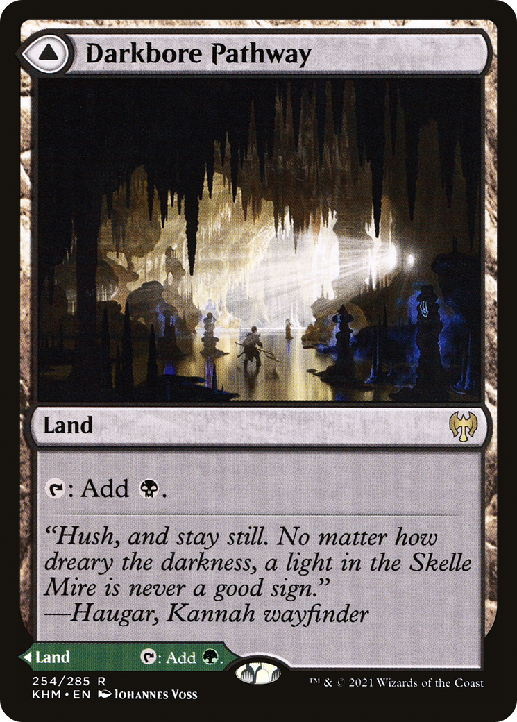 Darkbore Pathway (KHM-254)  Foil - Kaldheim