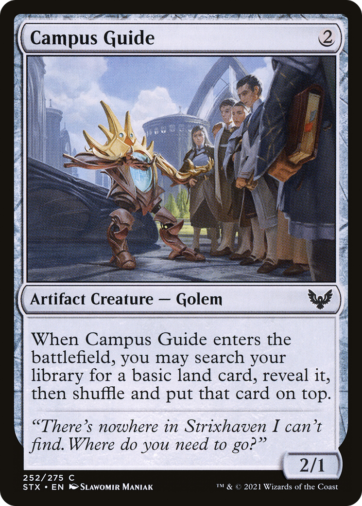 Campus Guide (STX-252)  Foil - Strixhaven: School of Mages
