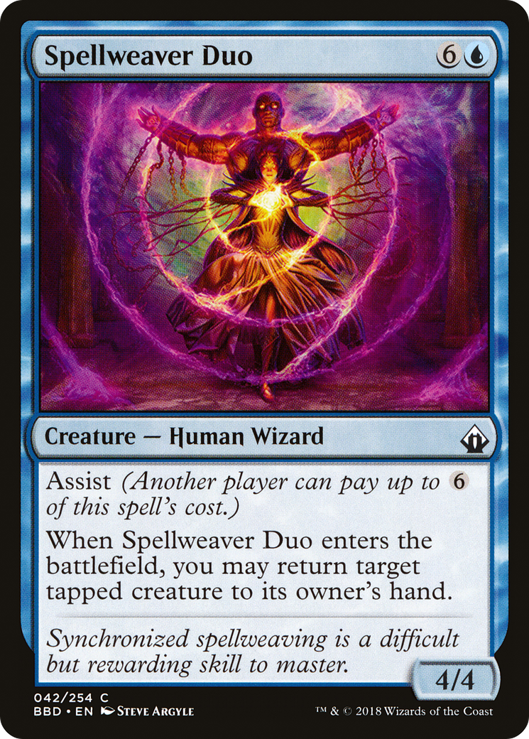 Spellweaver Duo (BBD-042)  Foil - Battlebond
