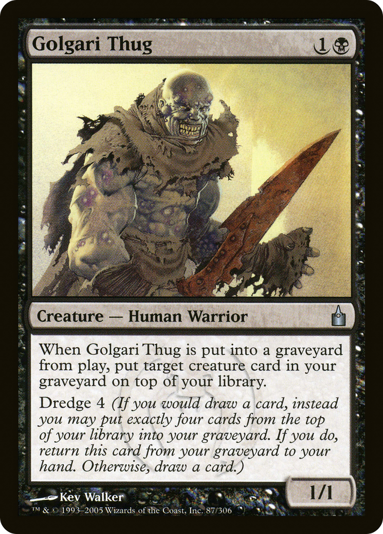 Golgari Thug (RAV-087)  - Ravnica: City of Guilds
