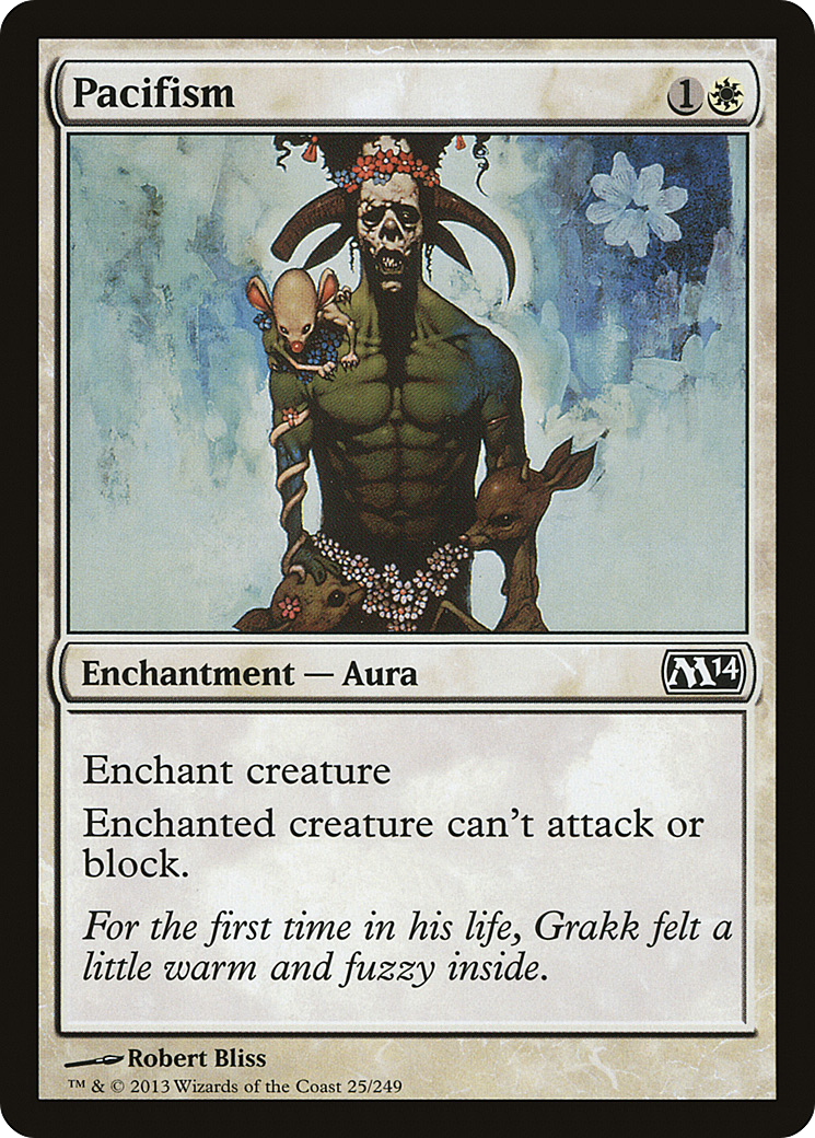 Pacifism (M14-025)  Foil - Magic 2014