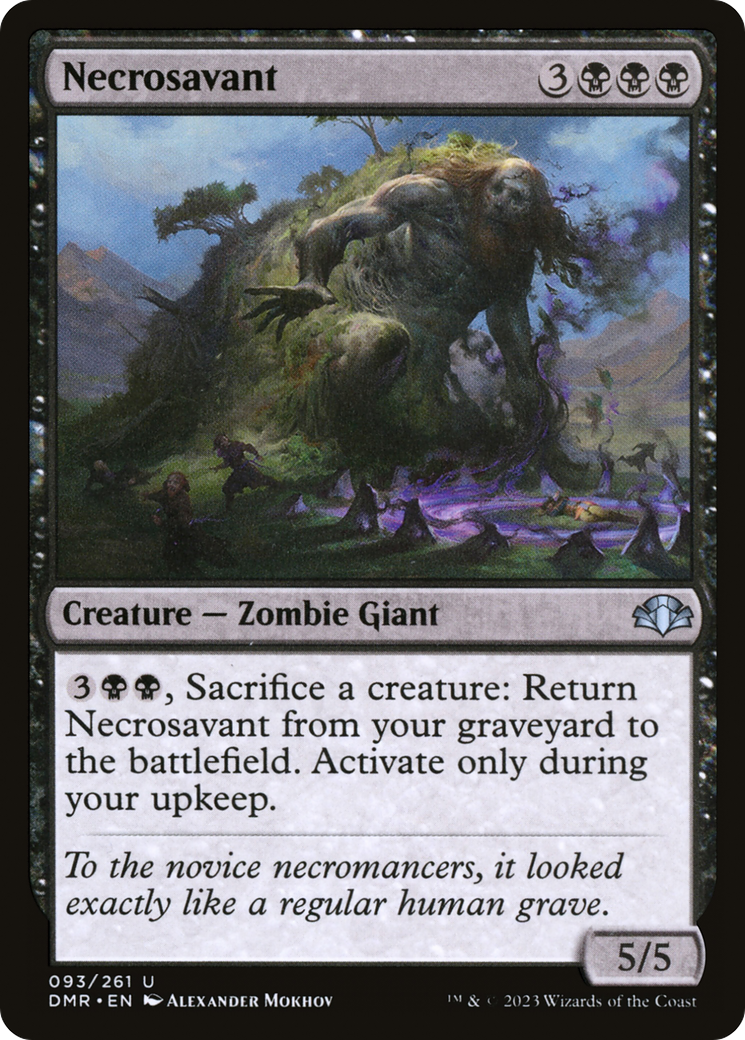 Necrosavant (DMR-093)  - Dominaria Remastered