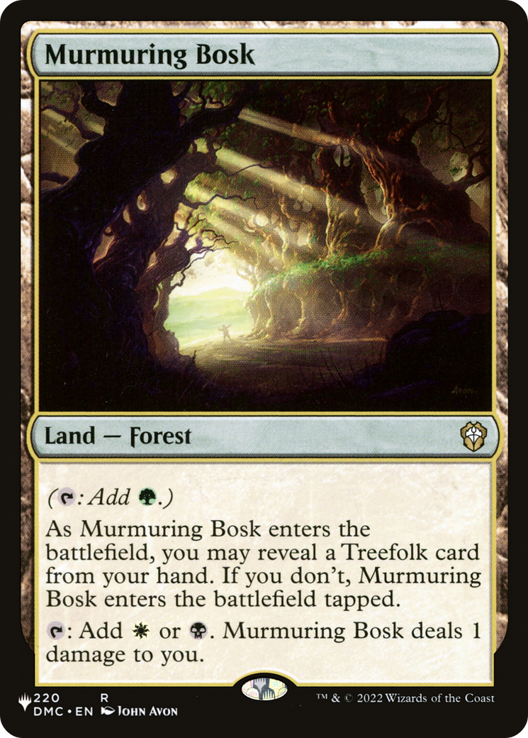 Murmuring Bosk (LIST-DMC-220)  - The List