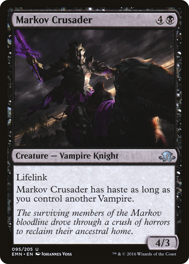 Markov Crusader (EMN-095)  Foil - Eldritch Moon