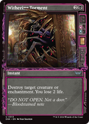 Withering Torment (Showcase) (DSK-313)  Foil - Duskmourn: House of Horror: (Showcase)