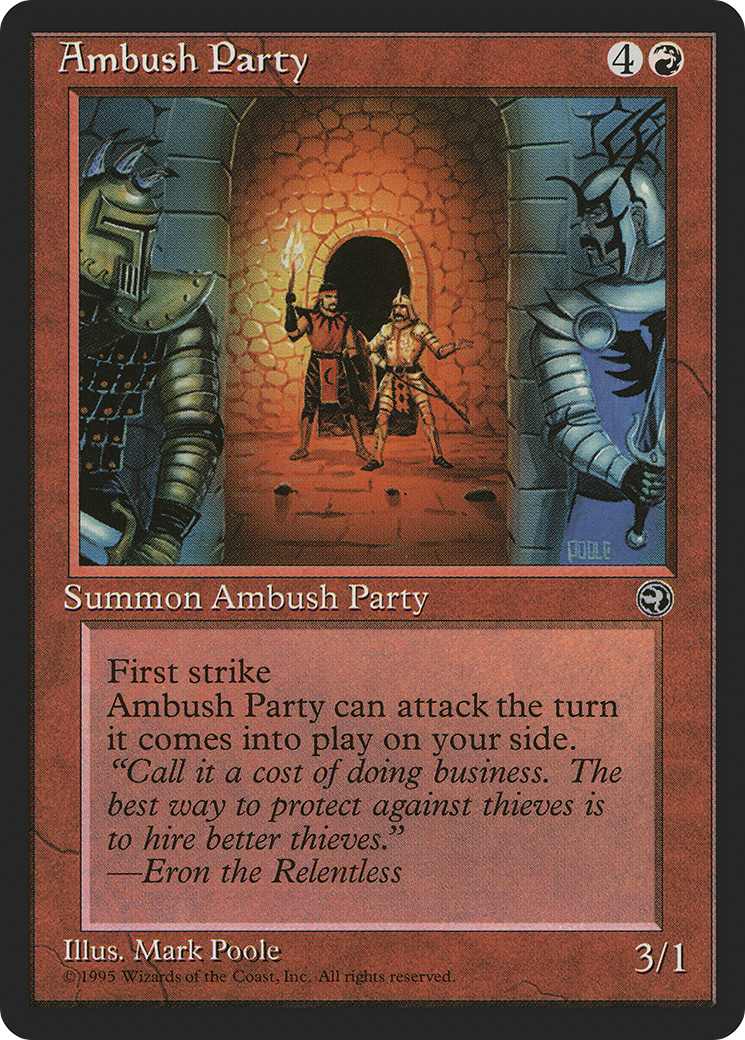 Ambush Party (HML-)  - Homelands