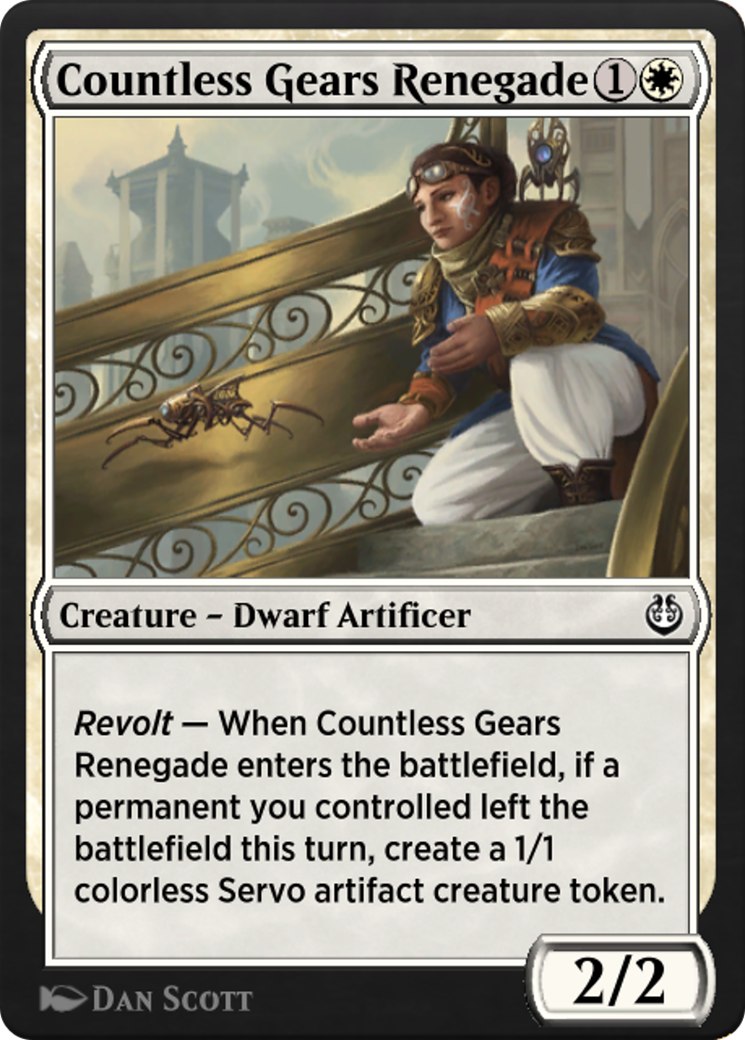 Countless Gears Renegade (KLR-014)  - Kaladesh Remastered
