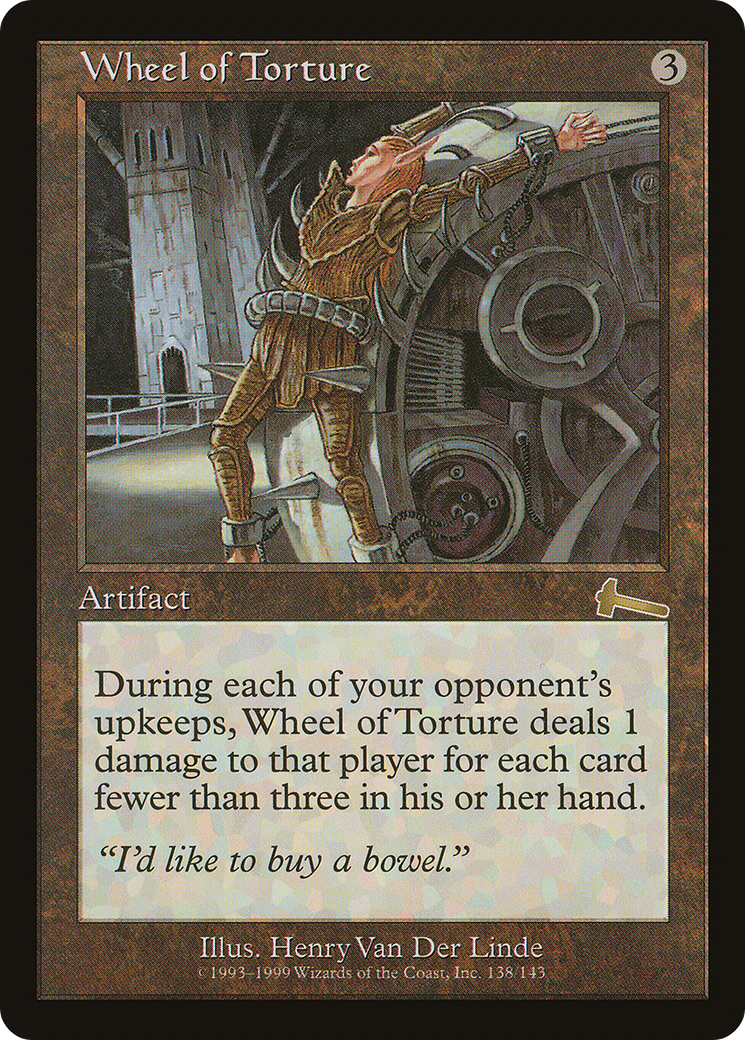 Wheel of Torture (ULG-138)  Foil - Urza's Legacy