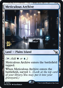 Meticulous Archive (PRE-264)  Foil - Murders at Karlov Manor Promos