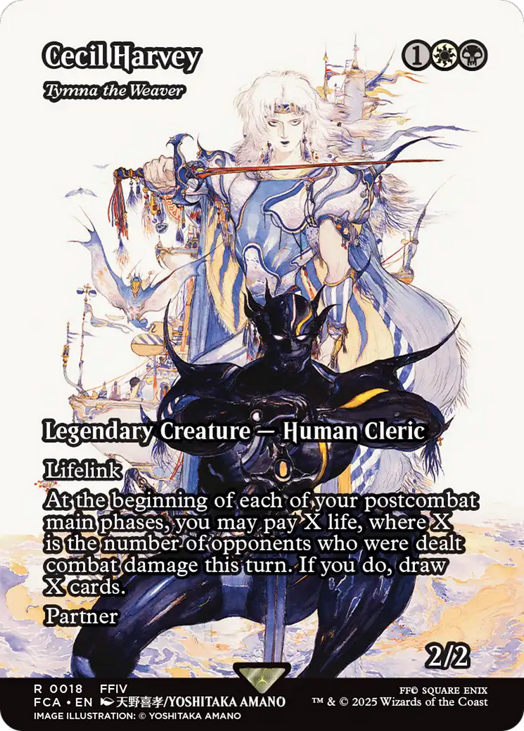 Cecil Harvey - Tymna the Weaver (Showcase) (FCA-018)  - FINAL FANTASY: Through the Ages / Cecil Harvey (Borderless)